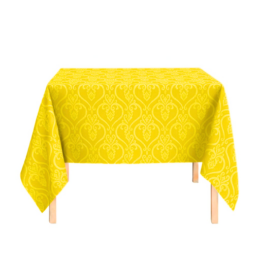 Toalha Medalhão Fino Amarelo