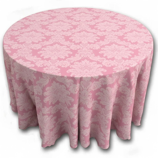 Toalha Medalhão Rosa Bebê