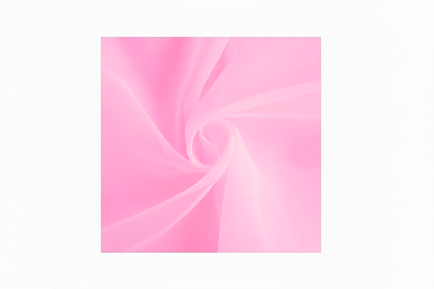 Toalha Voil Rosa Bebê